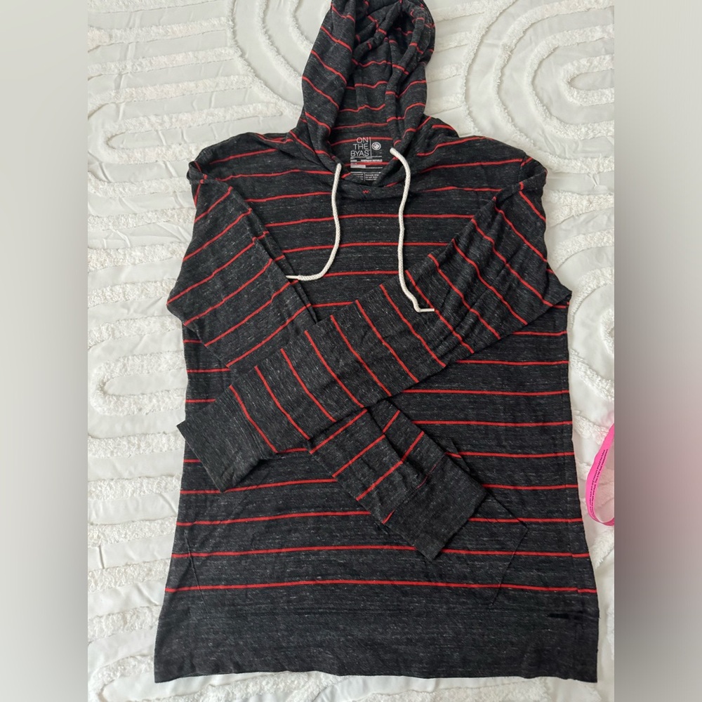 On the byas sweater.